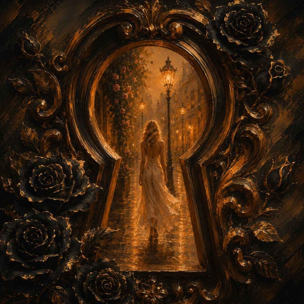 cendre through the door song cover art